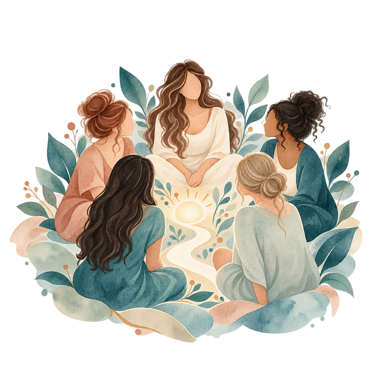• A room of women on the same road